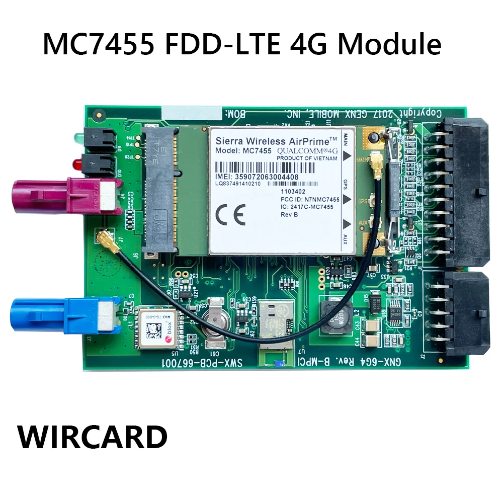 WIRCARD MC7455   FDD-LTE  4G 4G -