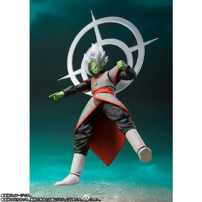 Bandai Genuine SHF Dragon Ball Super Zamasu Supreme Kai Black Action Figure Model Toy | Figures