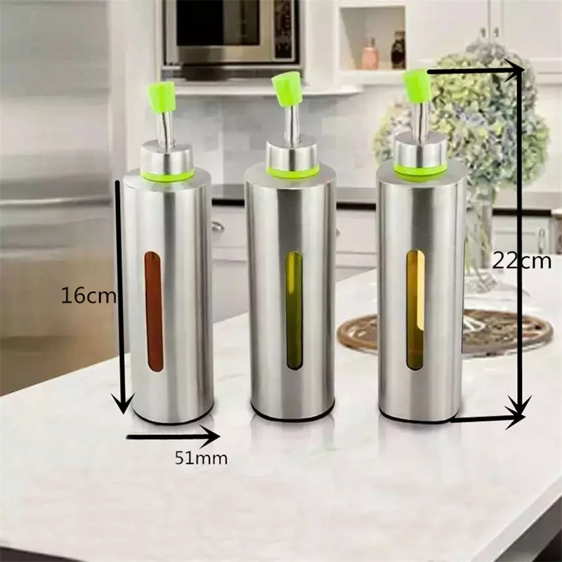 

Герметичные кухонные инструменты из нержавеющей стали для барбекю с крышкой, кухонные инструменты, бутылки для приправ, чайник для масла, п...