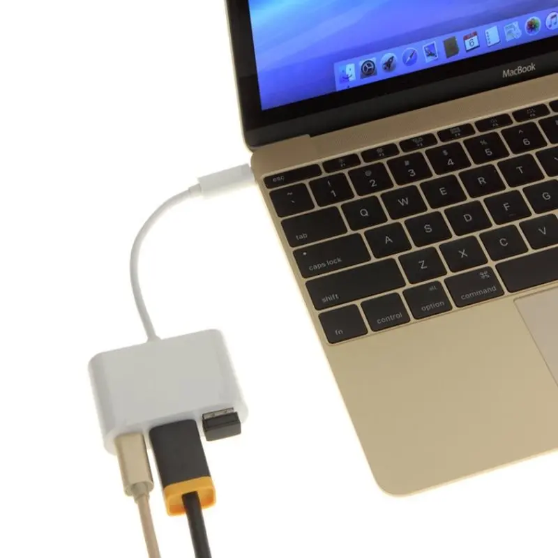 

Портативный Тип C USB-C HDMI USB 3,0 конвертер адаптер кабель 3 в 1 USB концентратор
