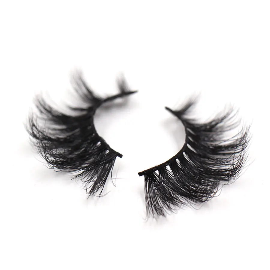 6D Mink Eyelashes High temperature sterilization Natural Fluffy Extension Party Holiday Simulation Beaver Hair 3D Eye Lashes E14