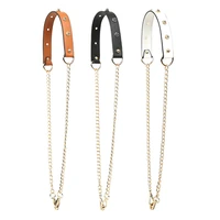 new strap handbag accessories small fresh chain gold pearl star rivet shoulder decorate bag strap diagonal long belt for women