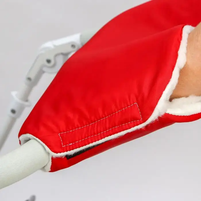 Муфта на ручку коляски цвет красный аксессуары для санок санки тюбин | Спорт и