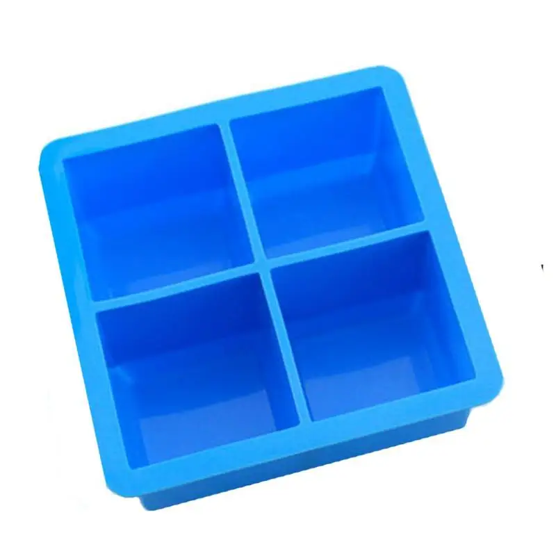 Форма для льда сделай сам с 4 отверстиями креативная Большая Огромная форма