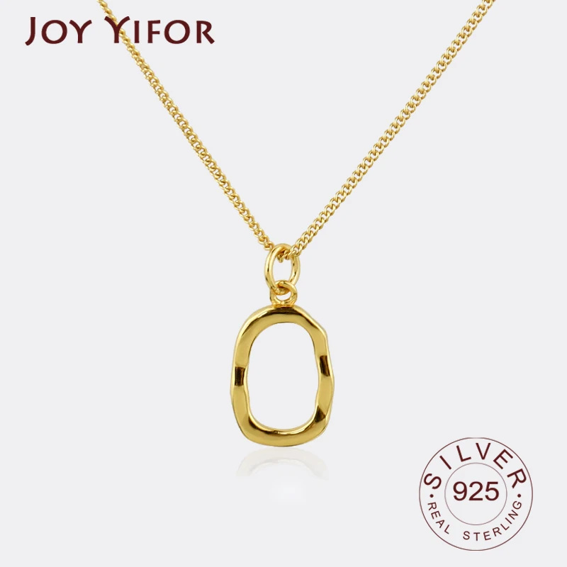 

Ожерелье из стерлингового серебра 925 пробы, женское элегантное ожерелье-цепочка, модные ювелирные изделия из стерлингового серебра круглой...