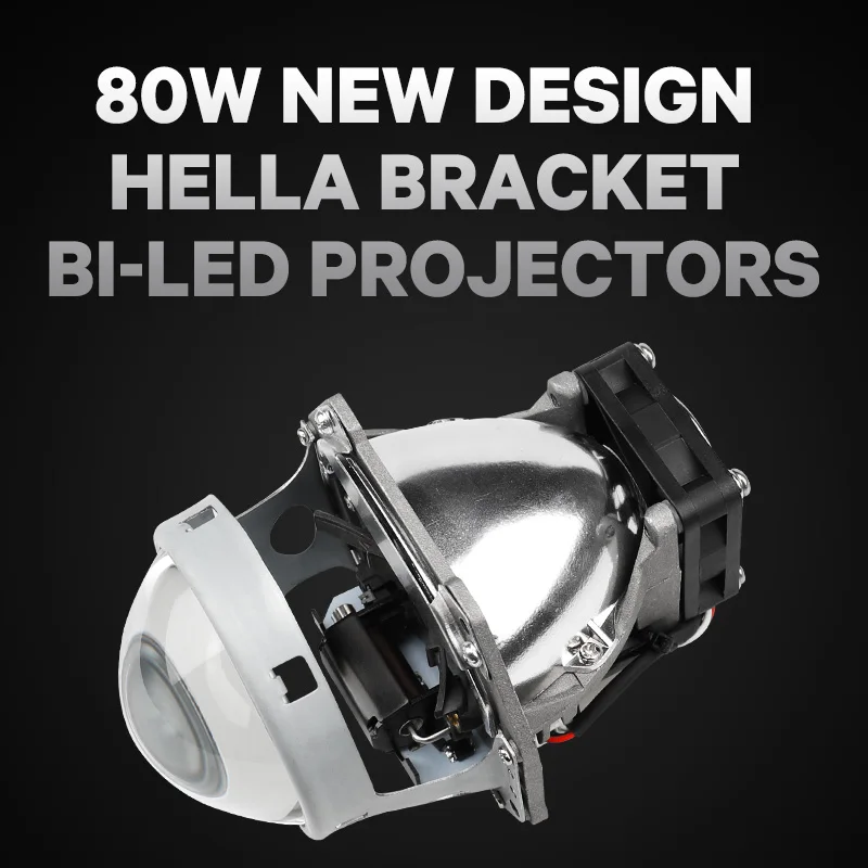 AUTOKI Новый I8 Pro 80W Hella G5 ограничитель Bi-led proejctors lens для модификации автомобильных фар