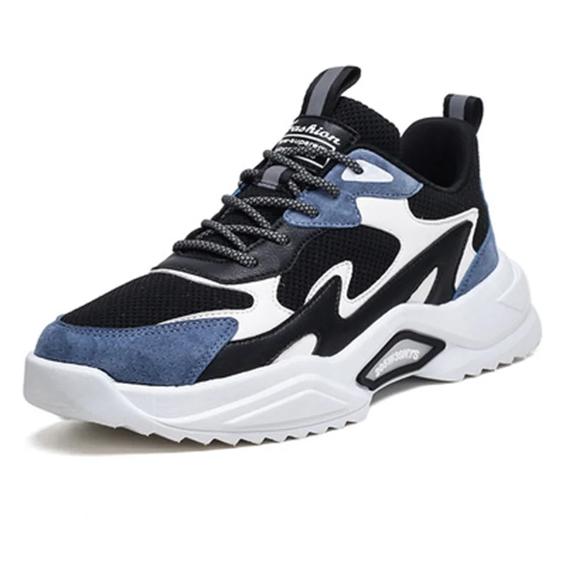 

2021 Spring New Flying Net Face Thick Soled Father Shoes Couple Sports Shoes Women's Shoes Men's Shoes Sports Casual Shoes 36-45