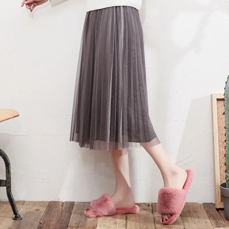 Fashion Women Slipper Casual Comfort Furry Slipper Home Warm Fur Slipper Female Flat Sandals Plus Size Fluffy Slippers 36-40