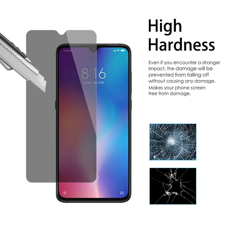9H Magic тонированное Защитное стекло для телефона Redmi K20 Pro закаленное Note 3 4 4X 5A Prime 5 6 7