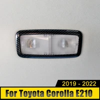 for toyota corolla 2019 2020 2021 2022 e210 abs rear reading lights cover interior decoration frame accessories car styling trim