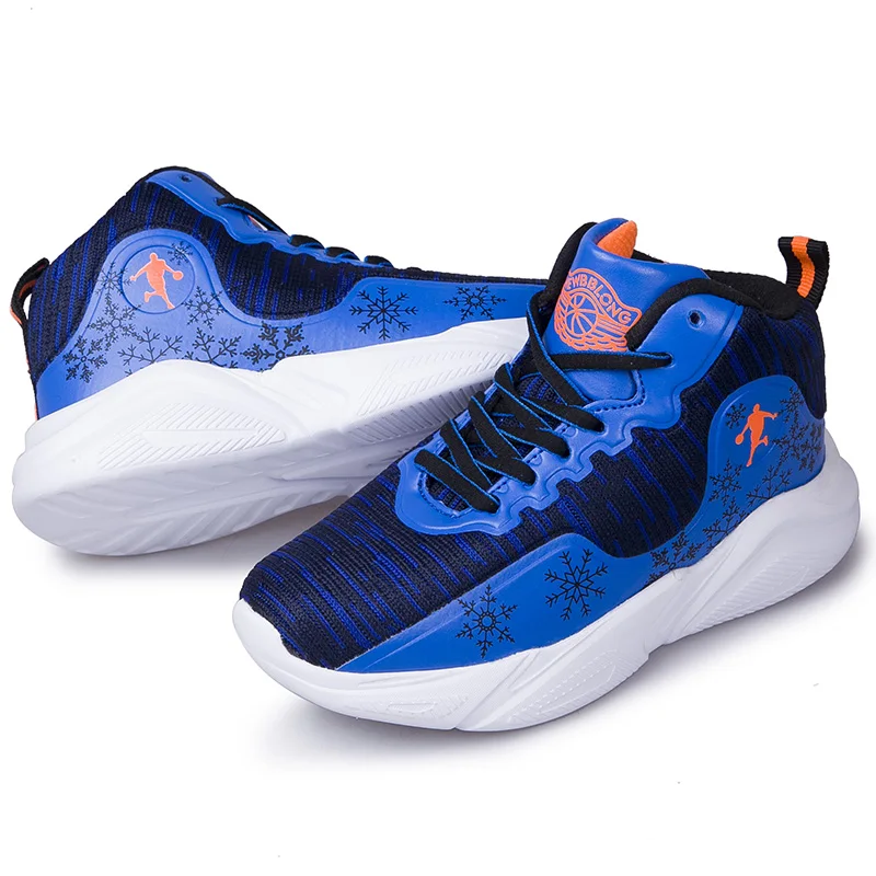 

Sialia Basketball Children Shoes For Kids Sneakers Boys Casual Shoes Girls Sneakers Breathable Mesh Running Trainers Student