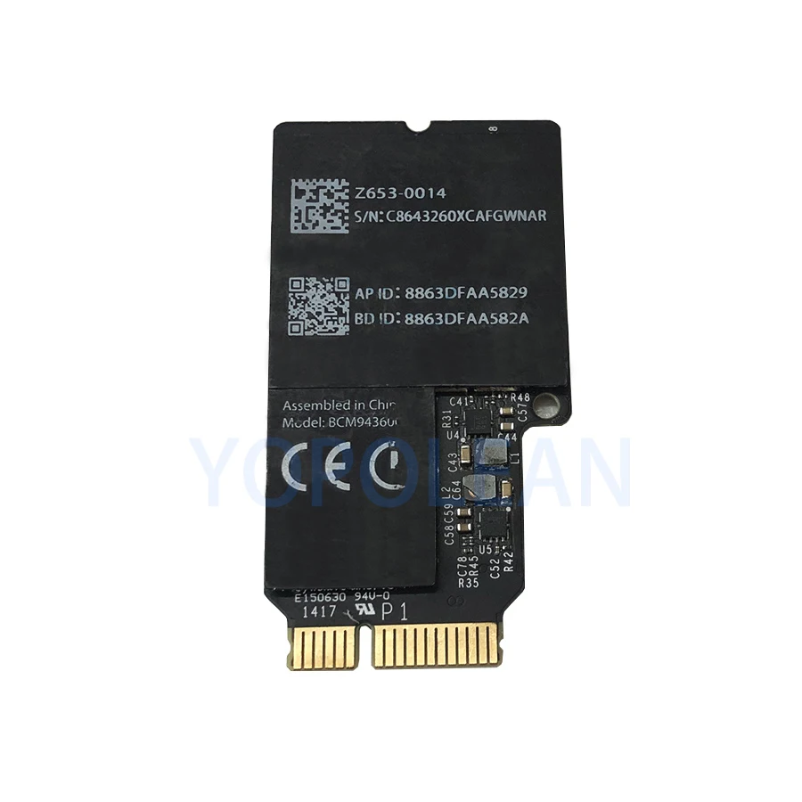 Протестированная беспроводная Wi-Fi Карта Bluetooth 4 0 Для iMac 21 5 &quotA1418 27&quot A1419 BCM94360CD 2013