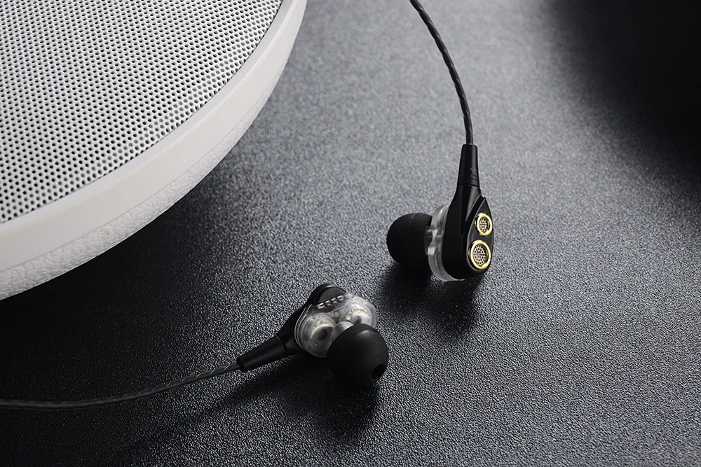 Bluetooth наушники с высоким басом, двойной привод, стерео наушники-вкладыши, проводные наушники с микрофоном, компьютерные наушники, поддержка TF карты для телефона