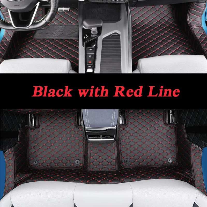 

Car Styling PU Leather Foot Mat For Geely Preface 2020-Present LHD Floor Carpet Protector Waterproof Pad Auto Internal Accessory