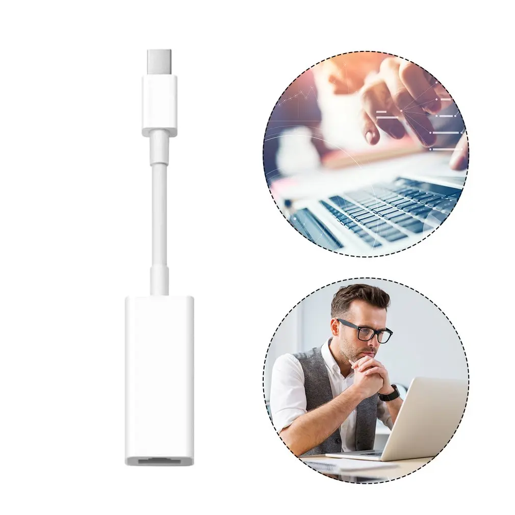 gigabit ethernet adapter thunderbolt to gigabit ethernet adapter supports 101001000base t network for apple computer free global shipping