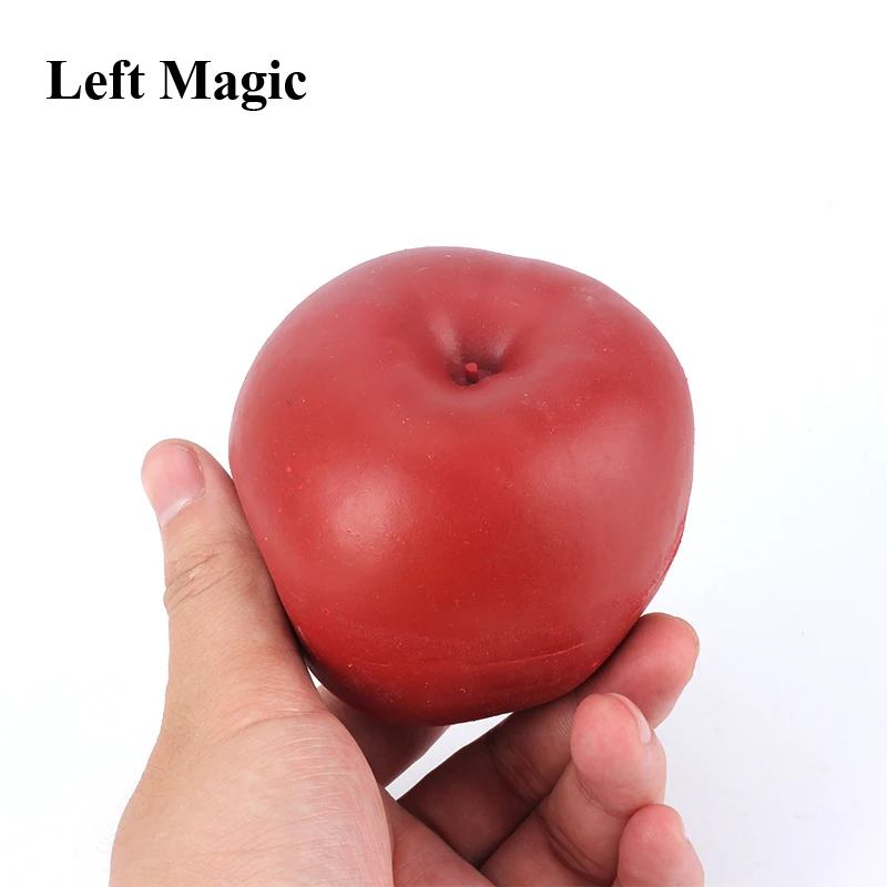 Резиновое искусственное яблоко из пустой руки имитация
