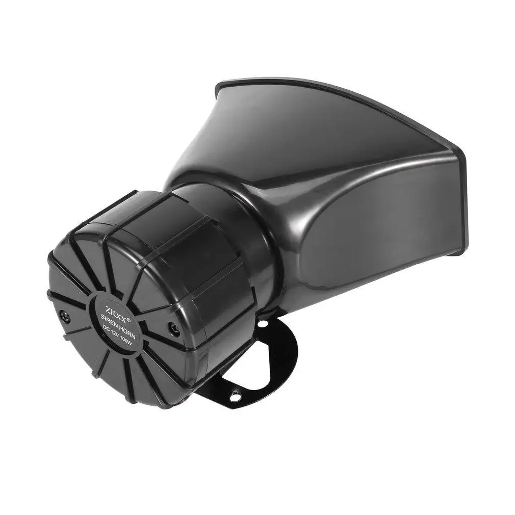 100 Вт Автомобильная сирена 12V автомобиль Предупреждение сигнализации 120db звук