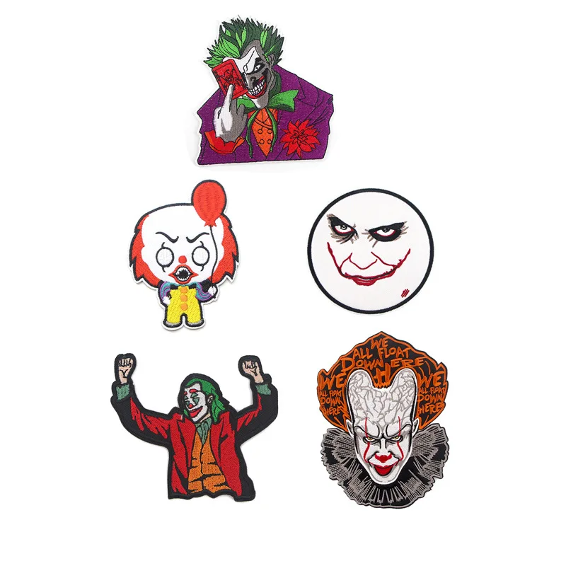1 шт. Новое поступление нашивки Джокер в стиле аниме креативная искусственная