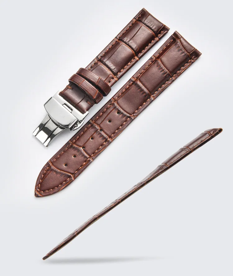 Ремешок из натуральной кожи для Apple Watch band 4 (iwatch 5) 44 мм 40 3 2 1 ремешок наручных часов
