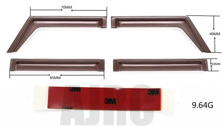 

AJRC Дождевик для Traxxas Trx-4 Trx6 Trx-6 6x6 G63 1/10