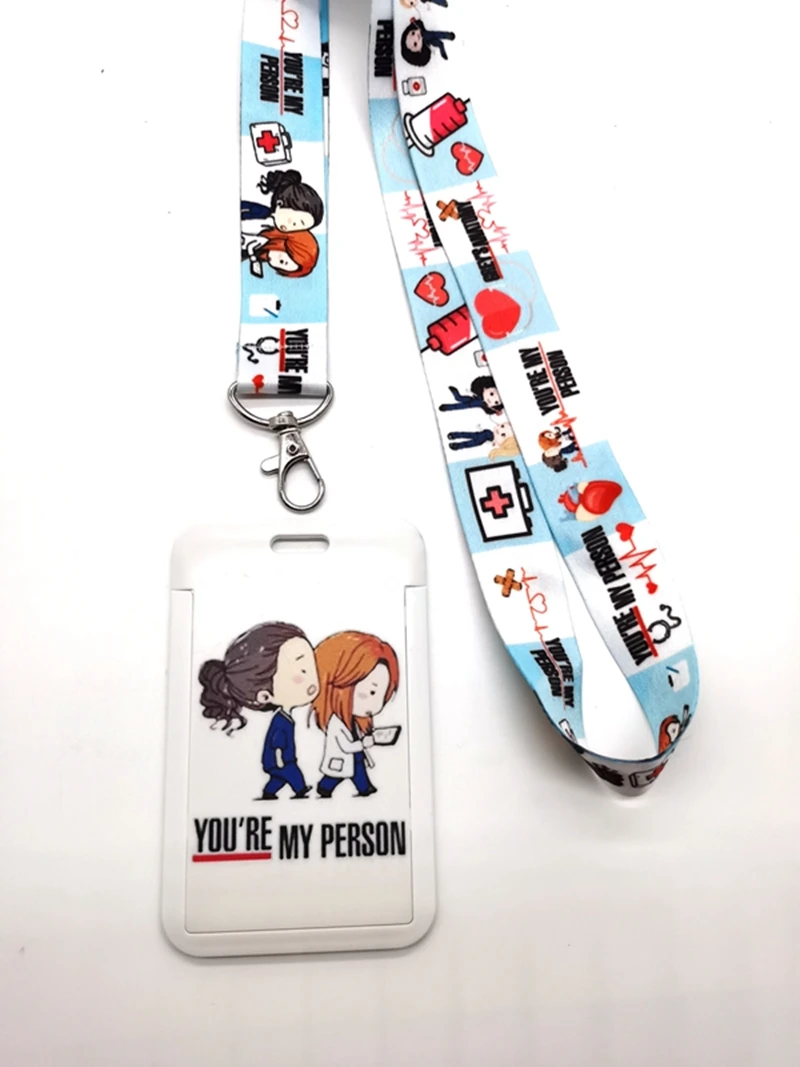 Retail 1 set Doctor nurse Key Chains Neck Strap Keys Camera ID Card Lanyard NL6 | Украшения и аксессуары