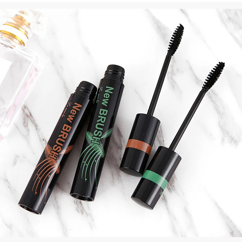 4d шелковое волокно Тушь для ресниц водостойкая объем черные ресницы макияжа