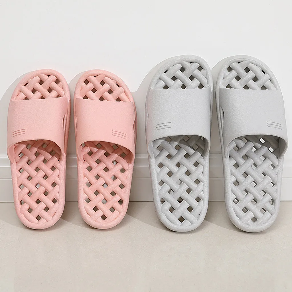 Шлепанцы унисекс для душа Нескользящие домашние тапочки в форме кролика летние