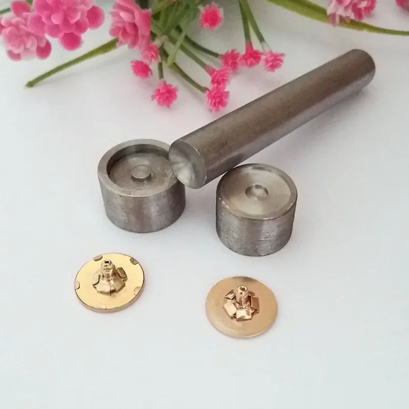 

15Sets Double rivets Magnetic Rivet Stud Purse Metal Button Fastener Sewing Craft 18mm