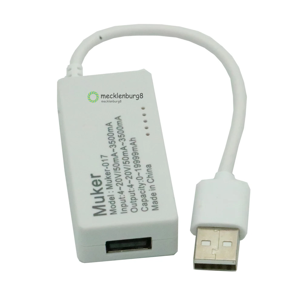 ЖК дисплей USB Вольтметр Амперметр мобильное зарядное устройство измеритель