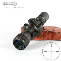 sniper vt 3 12x32 ffp tactical riflescope spotting scope for rifle hunting optical collimator gun sight etched glass red green
