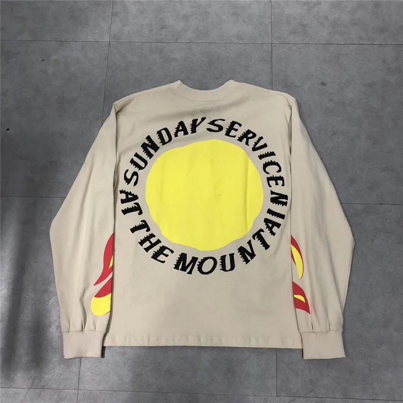 Служба по воскресеньям Свитшот CPFM.XYZ для мужчин и женщин лучшее качество худи Kanye