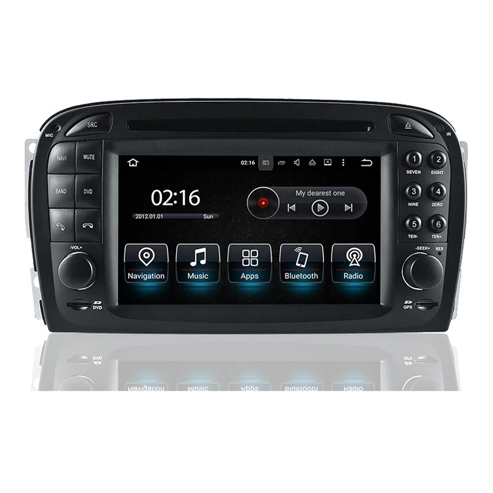 

Автомобильный DVD-плеер Android 10,0 GPS для Mercedes Benz SL-Class SL350 R230 Радио стерео аудио Bluetooth Мультимедиа Wifi СБ Navi DAB +