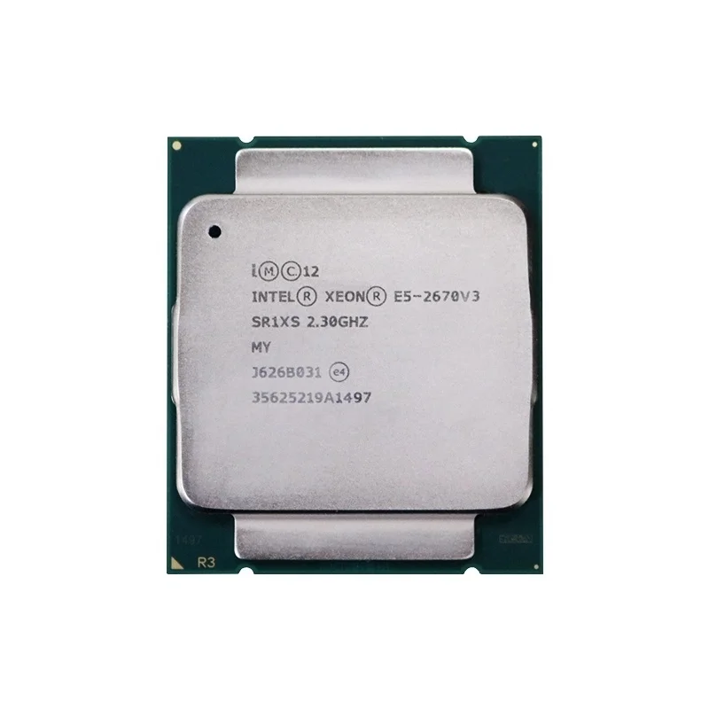 

Процессор Intel Xeon E5 2670 V3 для ПК, 2,30 ГГц, 30 Мб, 12 ядер, Lga 2011-3