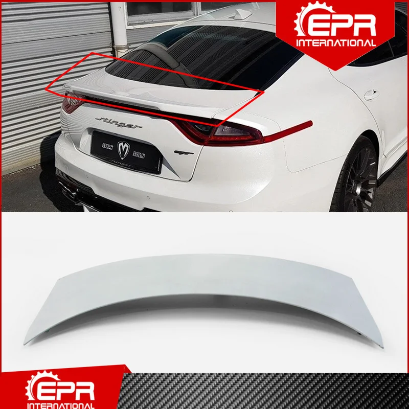 Задний спойлер для Stinger Стекловолоконный ствол тюнинг крыла багажника Kia OEM Style |