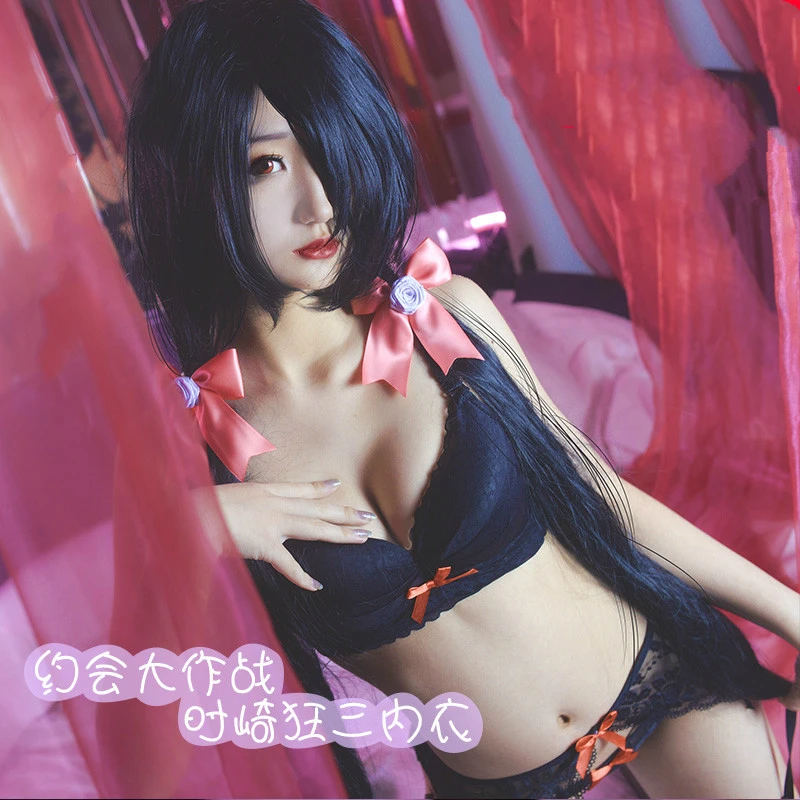 

Костюм для косплея кошмар токисаки Куруми из аниме «свидание и прямая трансляция», костюмы для косплея, женское нижнее белье, одежда для жен...