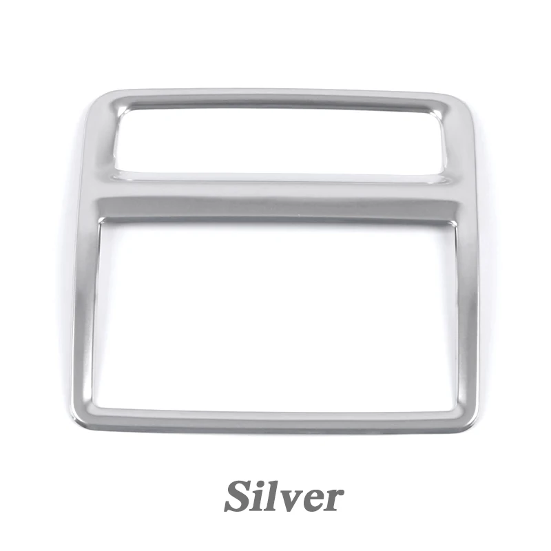 

For Volkswagen Golf MK8 2020-Present Car Styling Internal Back Air Vent Sequin Sticker Interior Rear Outlet Frame Auto Accessory