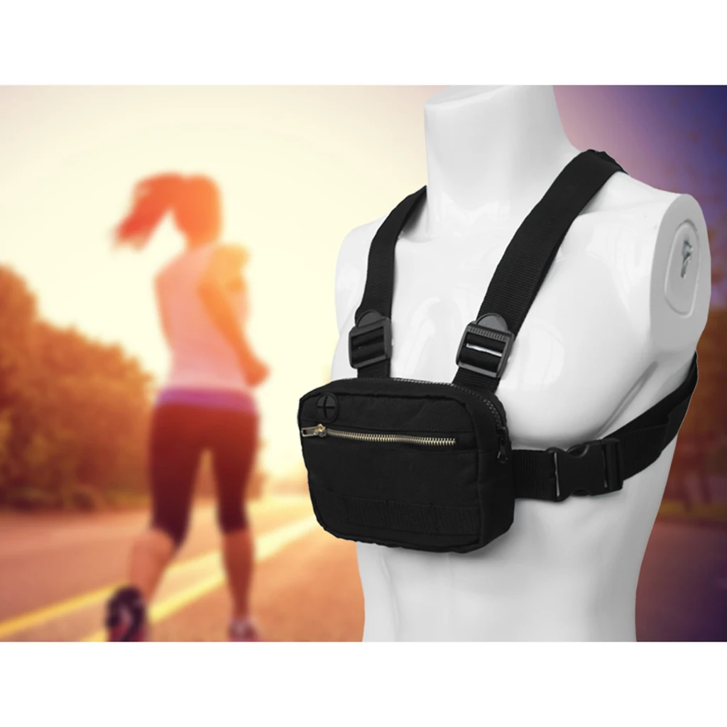 

Водонепроницаемая Переносная нагрудная сумка, жилет, регулируемая сумка на плечо, Сумка Molle для активного отдыха, походов, кемпинга, рыбалки...