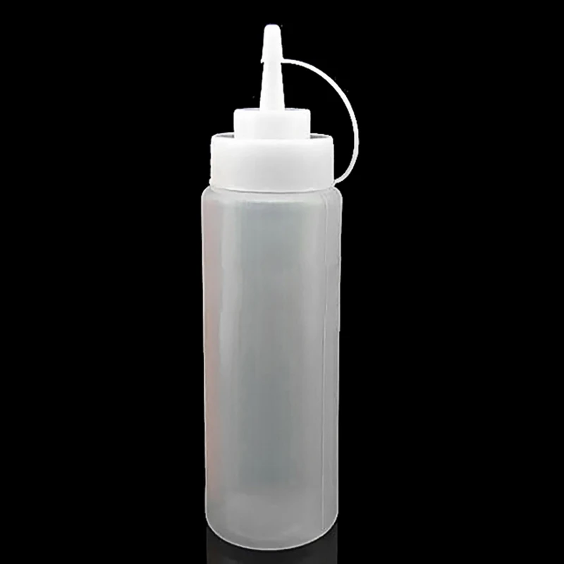 

1Pc 8-24 OZ Bottle Squeeze Condiment Dispenser Ketchup Mustard Sauce Vinegar New 32CC