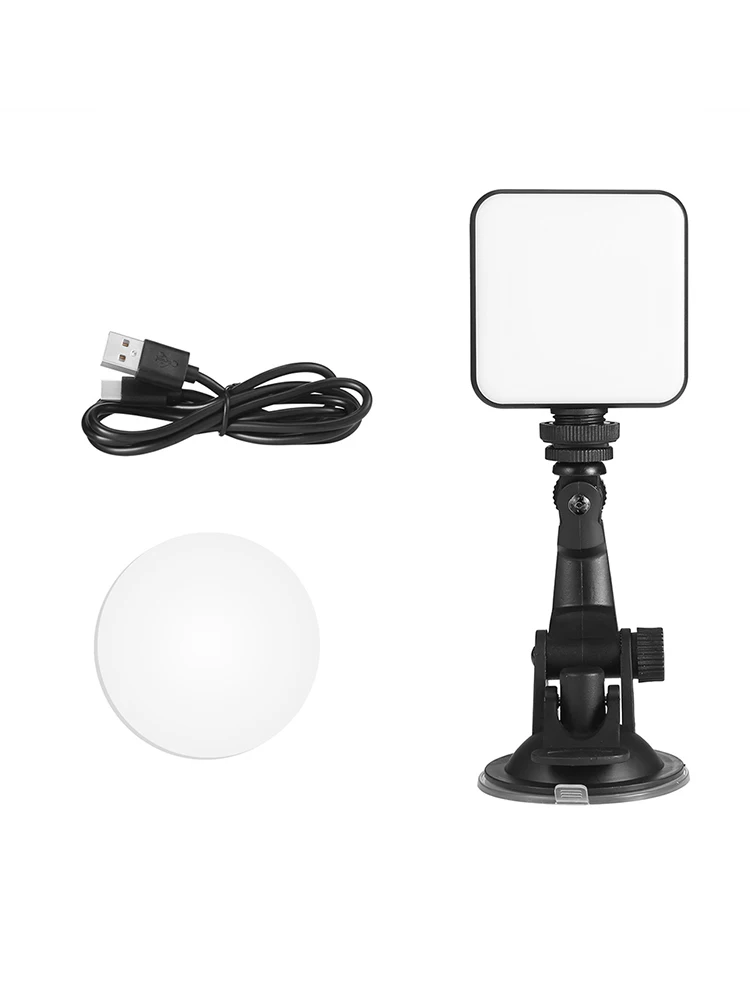 

Светсветильник льник потоковый Vlog, 2500-6500 К, 5 Вт, светодиодный, для смартфонов, планшетов, ноутбуков