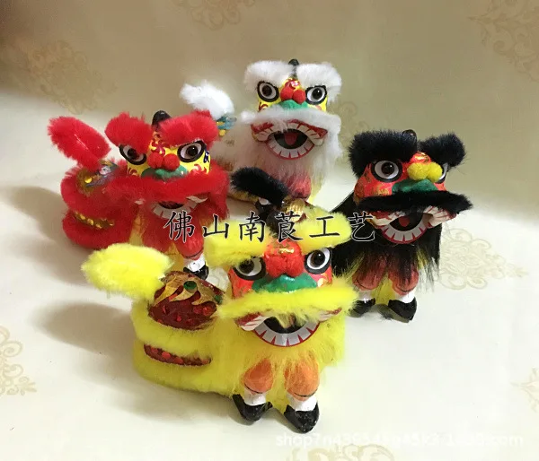 

Фошань, декоративное украшение для танцев Лев, танцевальная голова льва, Домашний Настольный магазин для торговых центров, новогоднее и вес...