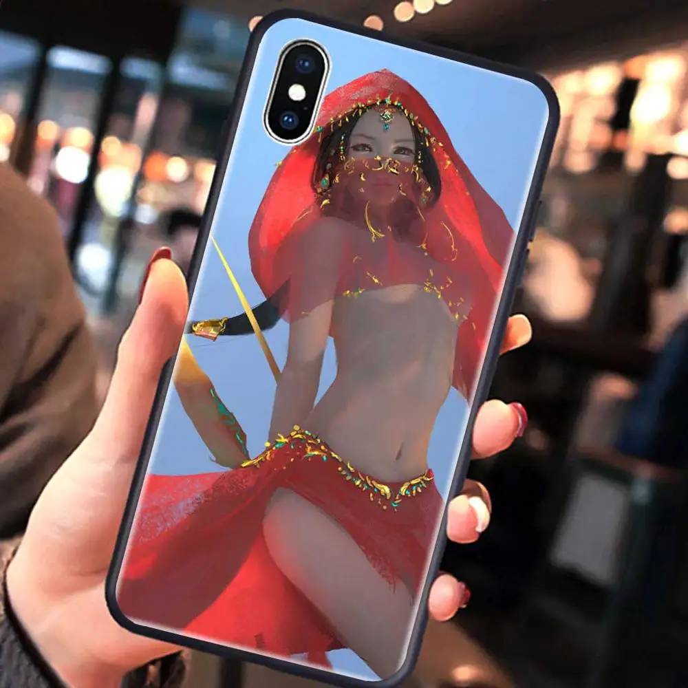 Принцесса обои силиконовый чехол для iphone x xr xs max 8plus 7plus 7 8 плюс 6s 6 5s 5 se