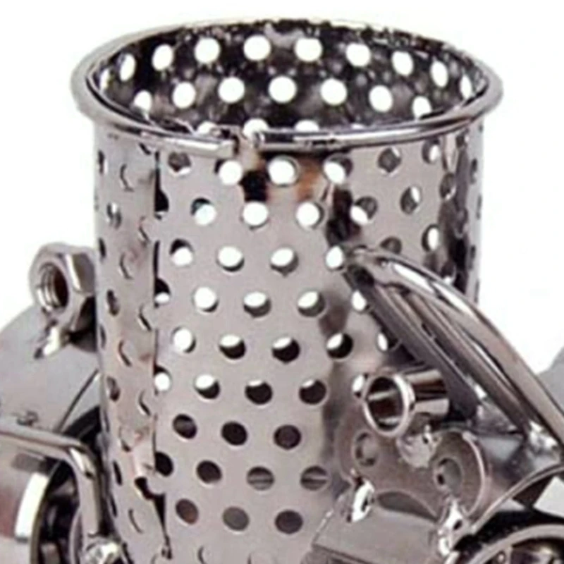

Upscale Metal Crafts Office Creative Ornaments Fashion Motorcycle Model Pen Holder Office Storage