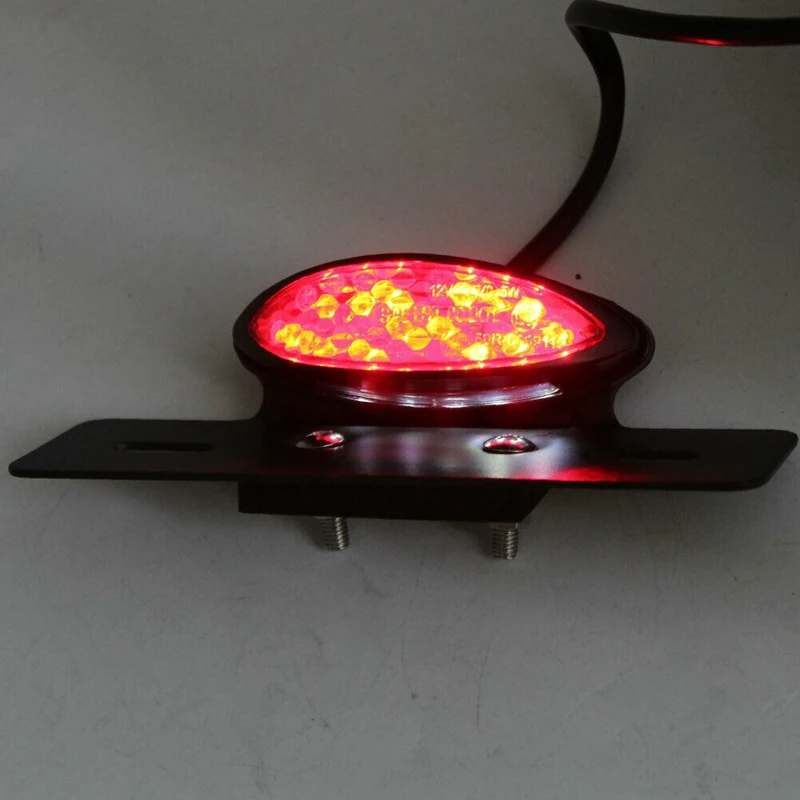 Универсальный светодиодный задний стоп-сигнал для мотоцикла светильник