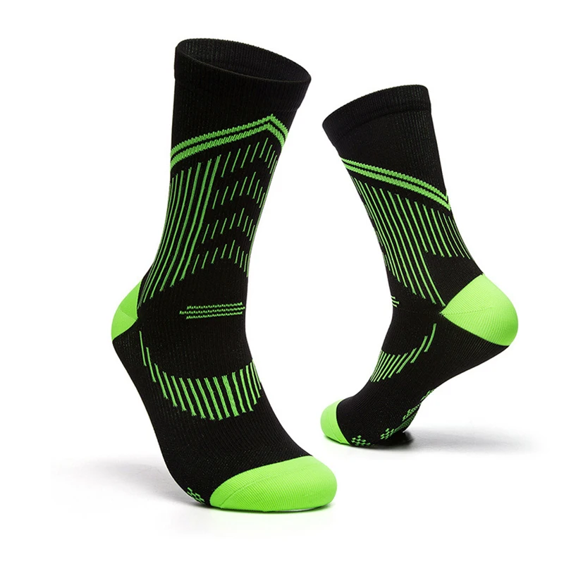6 пар мужские носки для велоспорта бега высокая эластичность Компрессионные
