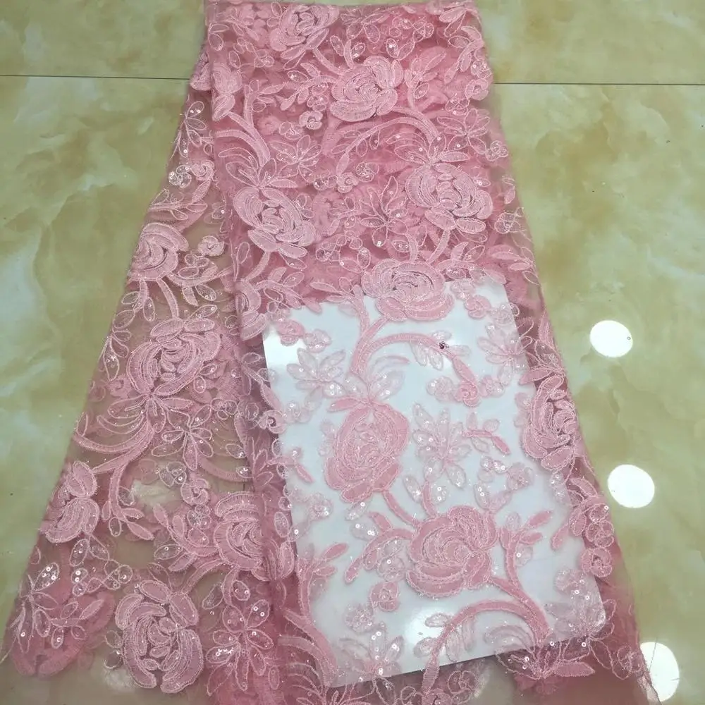 

Новое поступление, африканская кружевная ткань, последняя последовательность вышивки, женское вечернее платье TS8535