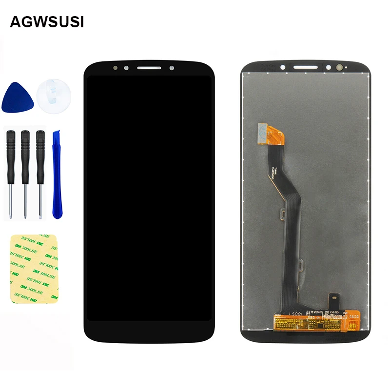 

LCD For Motorola Moto G6 Play XT1922 LCD Display Screen Module Monitor + Touch Screen Digitizer Sensor Assembly Replacement
