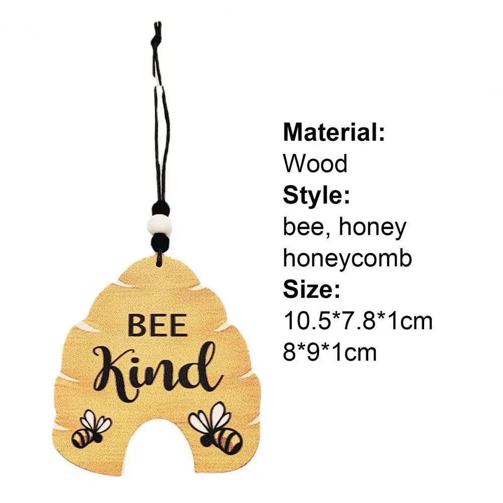 

Bee Pendant Lovely Decorative Small Cute Bee Bag Hanging Pendant Decoration for Bee's Festival