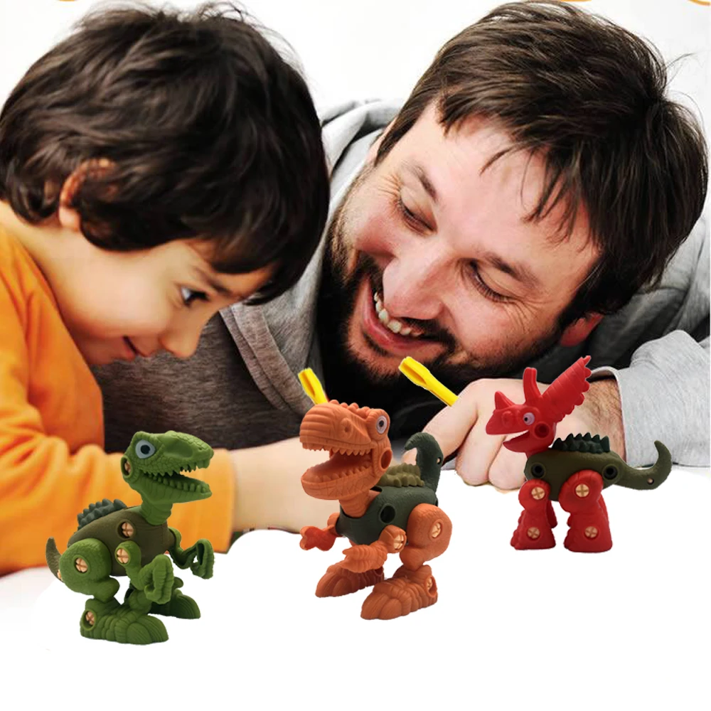 Динозавр игрушки Стволовые Для 3 лет разобрать здание игровой набор упаковка из