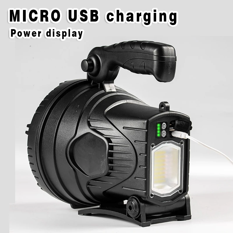 Самый мощный светодиодный Портативный прожектор фонарик с P90 лампа бисер