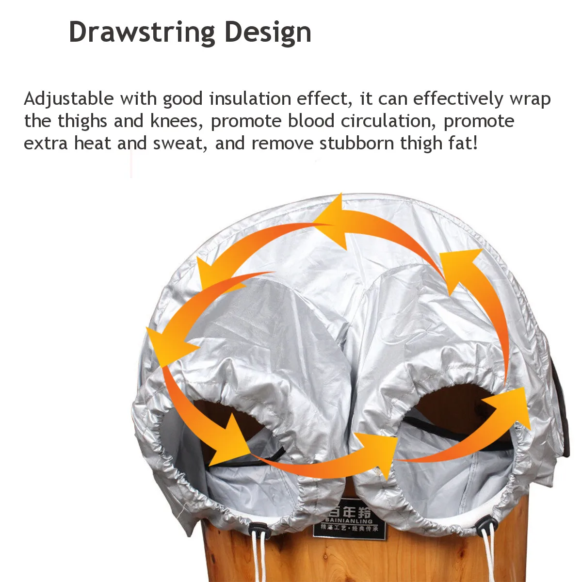 

Sauna Bucket Steam Cover Sauna Steaming Losing weight Fumigation Cover Foot Bath Soaking Knee Smock Cover Wooden Barrel Cover